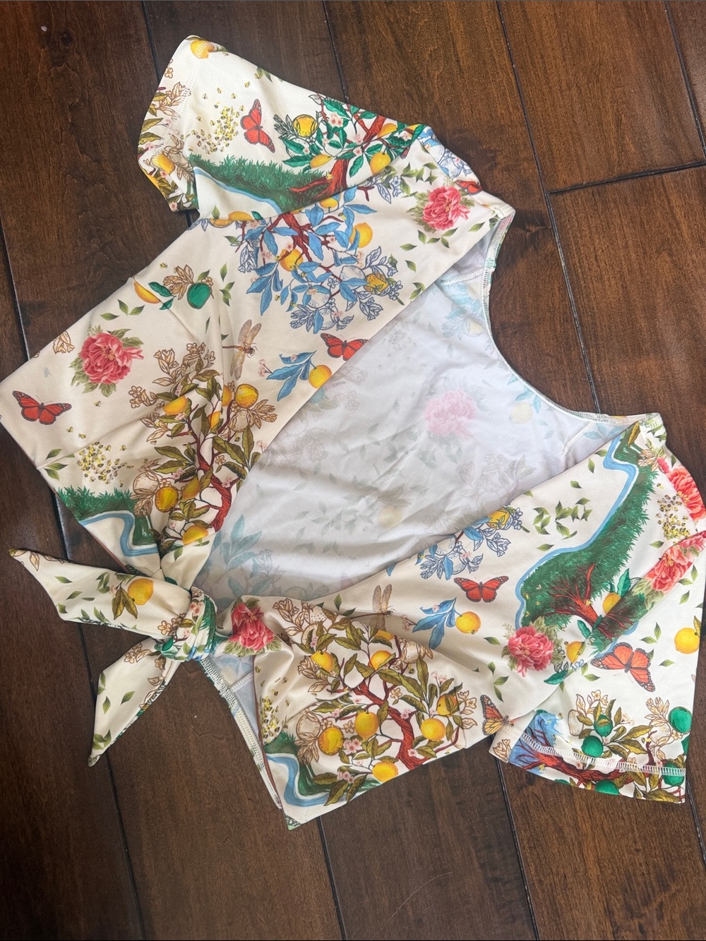 NWOT We Are Hah swimming cover top sz Small
